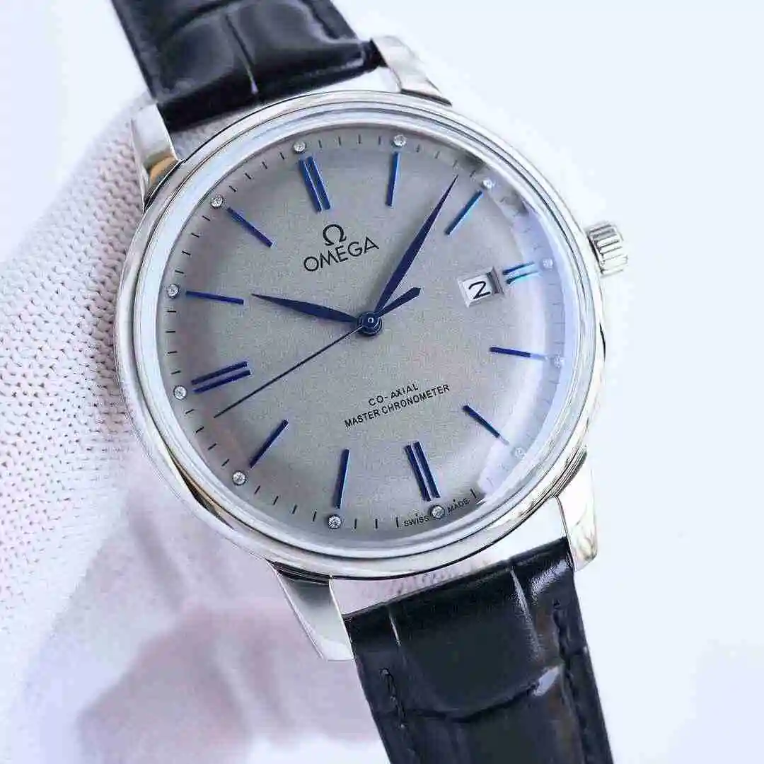 General Watches Omega Watch Men's Watch Paired with Original Fully Automatic Mechanical Movement Top Grade 316 Precision Steel Case with Mineral Super Strong Mirror Diameter 42mm kk09800 view 9