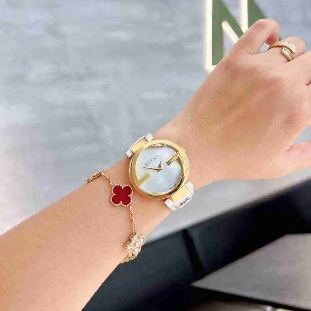 General Watches GUCCI Gucci Watch Women's Watch Paired with Original Fully Automatic Mechanical Movement Top Grade 316 Precision Steel Case with Mineral Super Strong Mirror Diameter 37mm KK03250 4 view 3