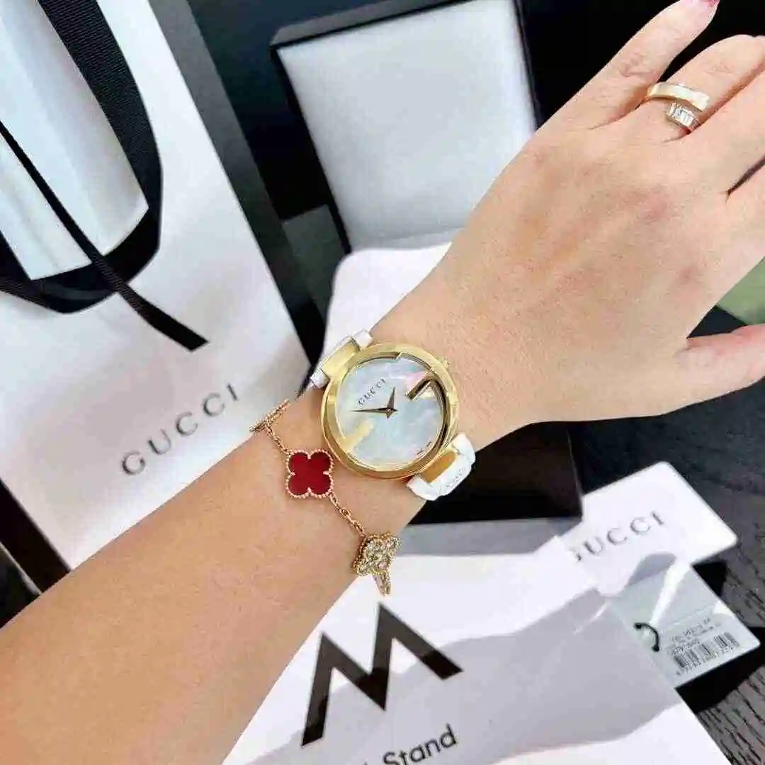General Watches GUCCI Gucci Watch Women's Watch Paired with Original Fully Automatic Mechanical Movement Top Grade 316 Precision Steel Case with Mineral Super Strong Mirror Diameter 37mm KK03250 4 view 5