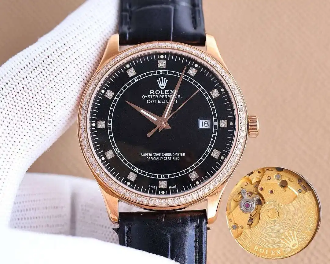 General Watches Watch, men's watch with original fully automatic mechanical movement, top-grade 316 stainless steel case and strap, mineral super mirror, diameter 40cm KK06250 view 7