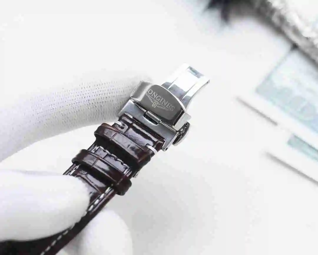 General Watches Longines Watch Men's Watch Paired with Original Fully Automatic Mechanical Movement Top Grade 316 Precision Steel Case with Mineral Super Strong Mirror Diameter 41mm KK03550 view 2