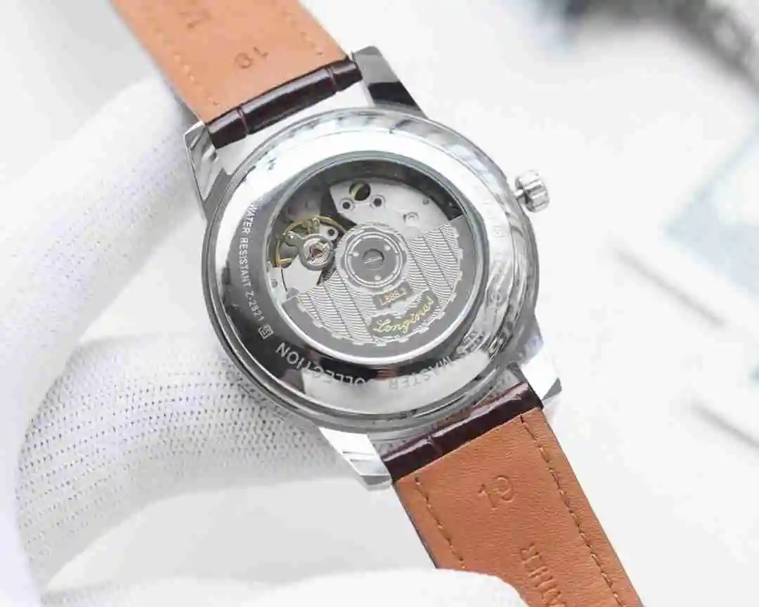 General Watches Longines Watch Men's Watch Paired with Original Fully Automatic Mechanical Movement Top Grade 316 Precision Steel Case with Mineral Super Strong Mirror Diameter 41mm KK03550 view 3