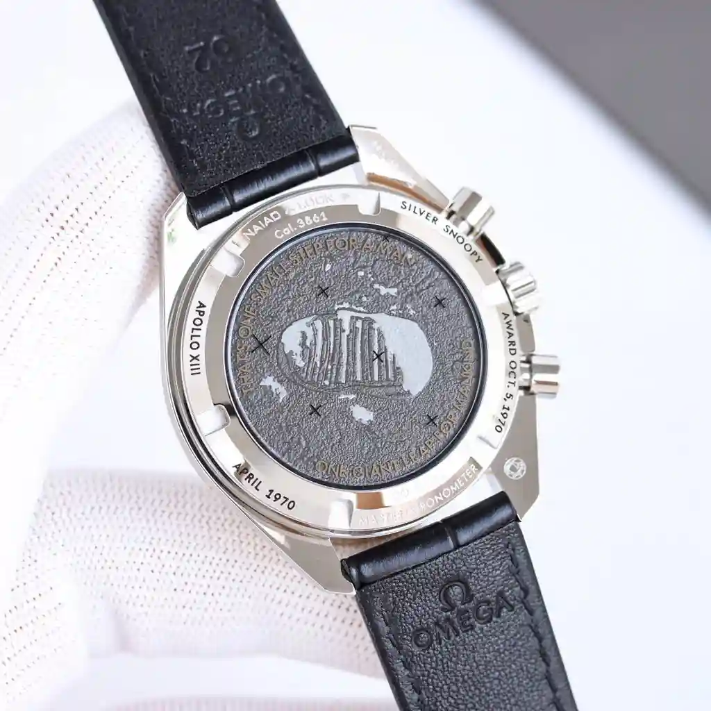 General Watches Omega Ou@mega watch men's watch with original fully automatic mechanical movement top 316 stainless steel case strap mineral super mirror diameter 42mm KK view 3