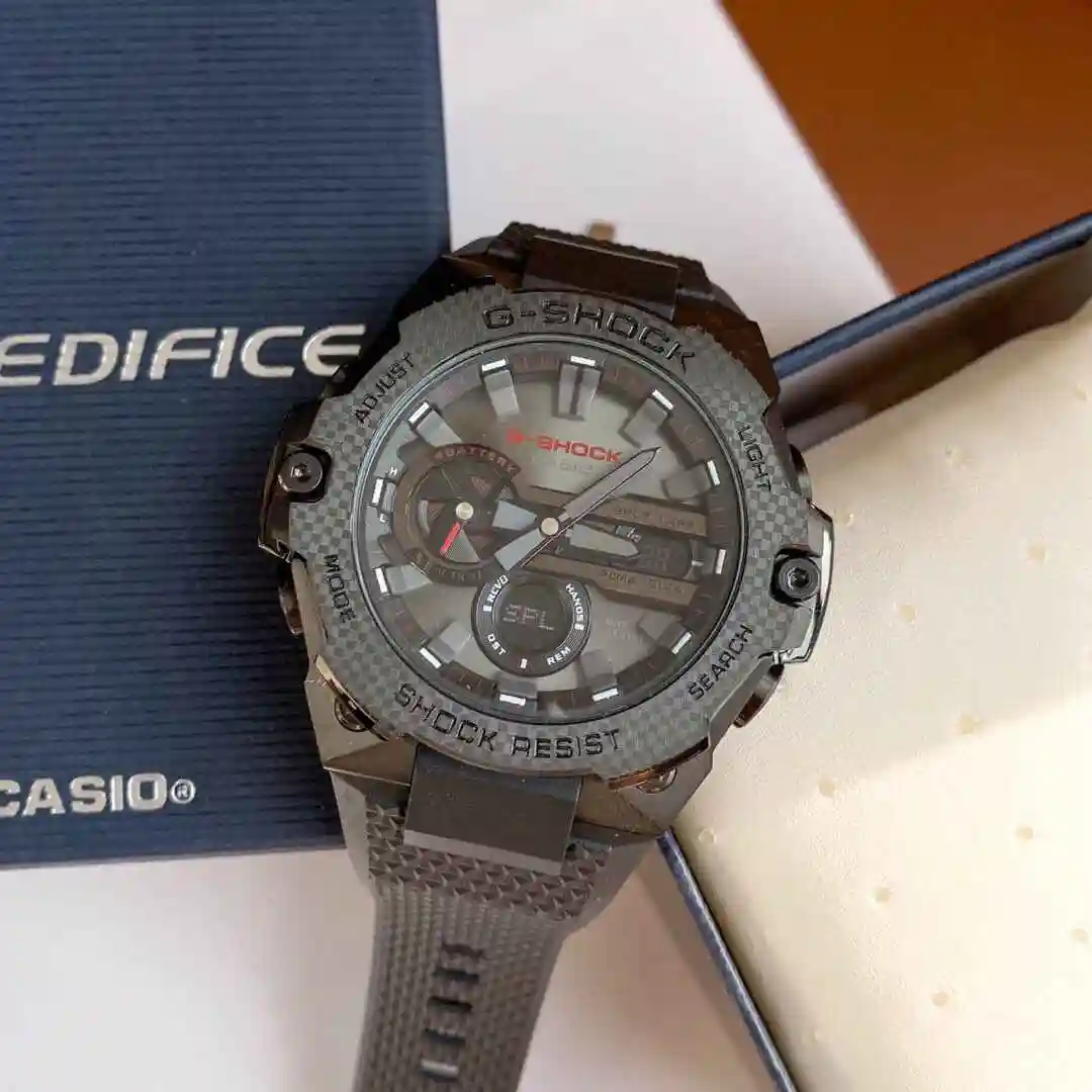 General Watches Casio watch for men with original fully automatic mechanical movement, top grade 316 precision steel case with mineral super strong mirror diameter 46mm KK02350 2 view 6
