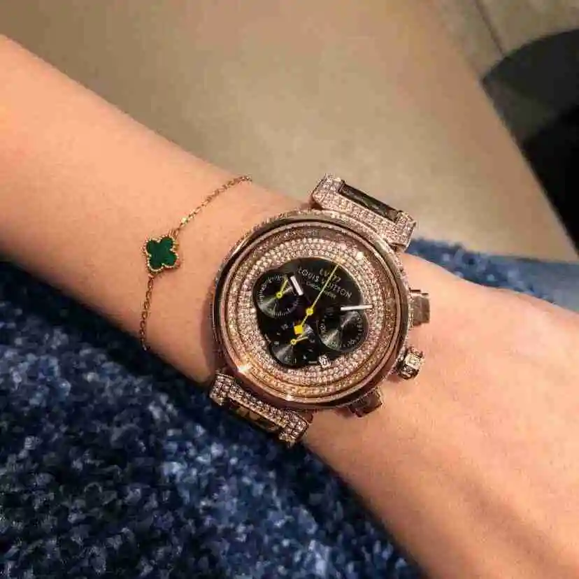 General Watches LV watch for men with original fully automatic mechanical movement, top grade 316 precision steel case with mineral super strong mirror diameter 41mm KK06250 1 view 8