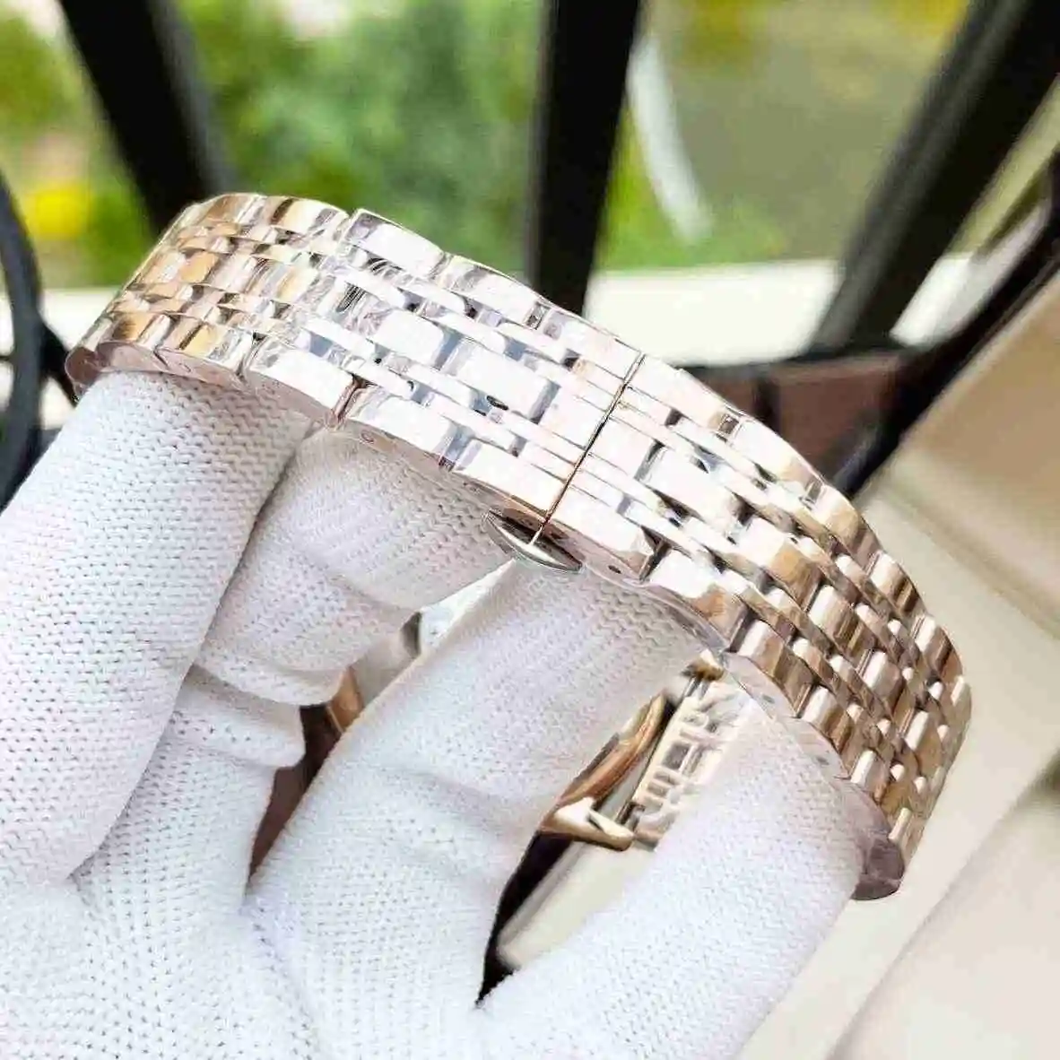 General Watches Longines Watch Couple Watch Paired with Original Fully Automatic Mechanical Movement Top Grade 316 Precision Steel Case with Mineral Super Strong Mirror Diameter Men's 40mm Women's 30mm KK view 2