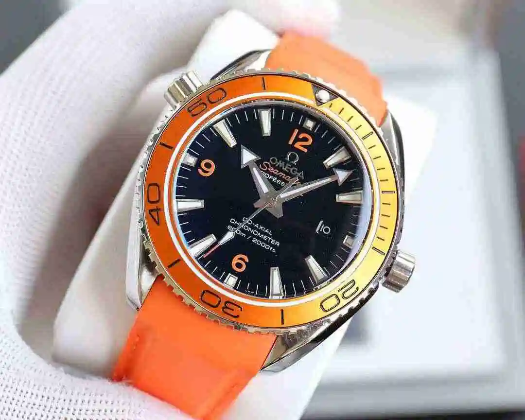 General Watches Omega Watch Men's Watch Paired with Original Fully Automatic Mechanical Movement Top Grade 316 Precision Steel Case with Mineral Super Strong Mirror Diameter 42mm KK05850 3 view 7