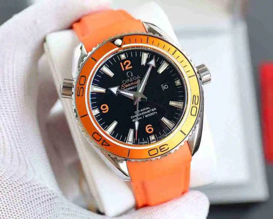 General Watches Omega Watch Men's Watch Paired with Original Fully Automatic Mechanical Movement Top Grade 316 Precision Steel Case with Mineral Super Strong Mirror Diameter 42mm KK05850 3 view 9