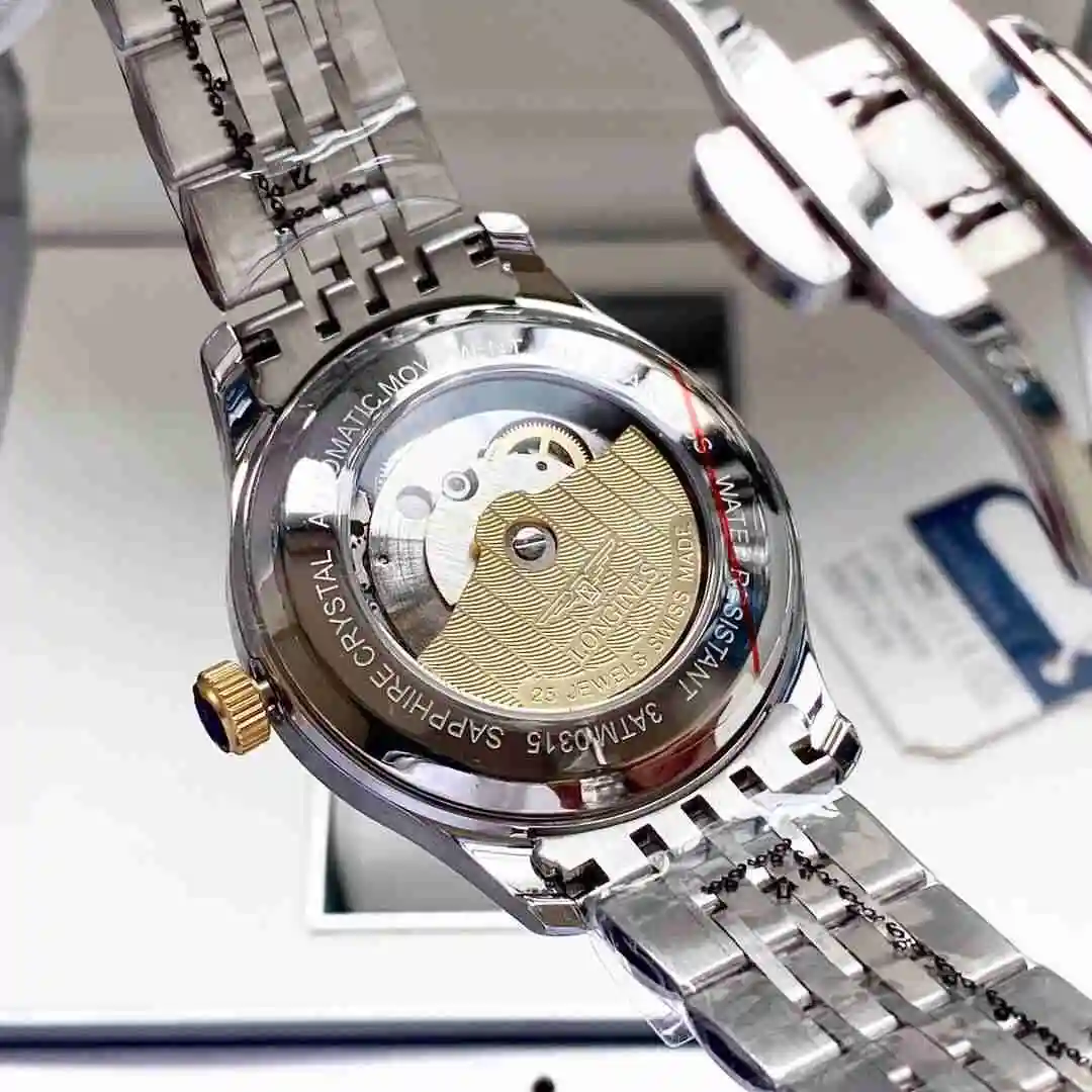 General Watches Longines Watch Men's Watch Paired with Original Fully Automatic Mechanical Movement Top Grade 316 Precision Steel Case with Mineral Super Strong Mirror Diameter 40mm KK04550 1 view 3