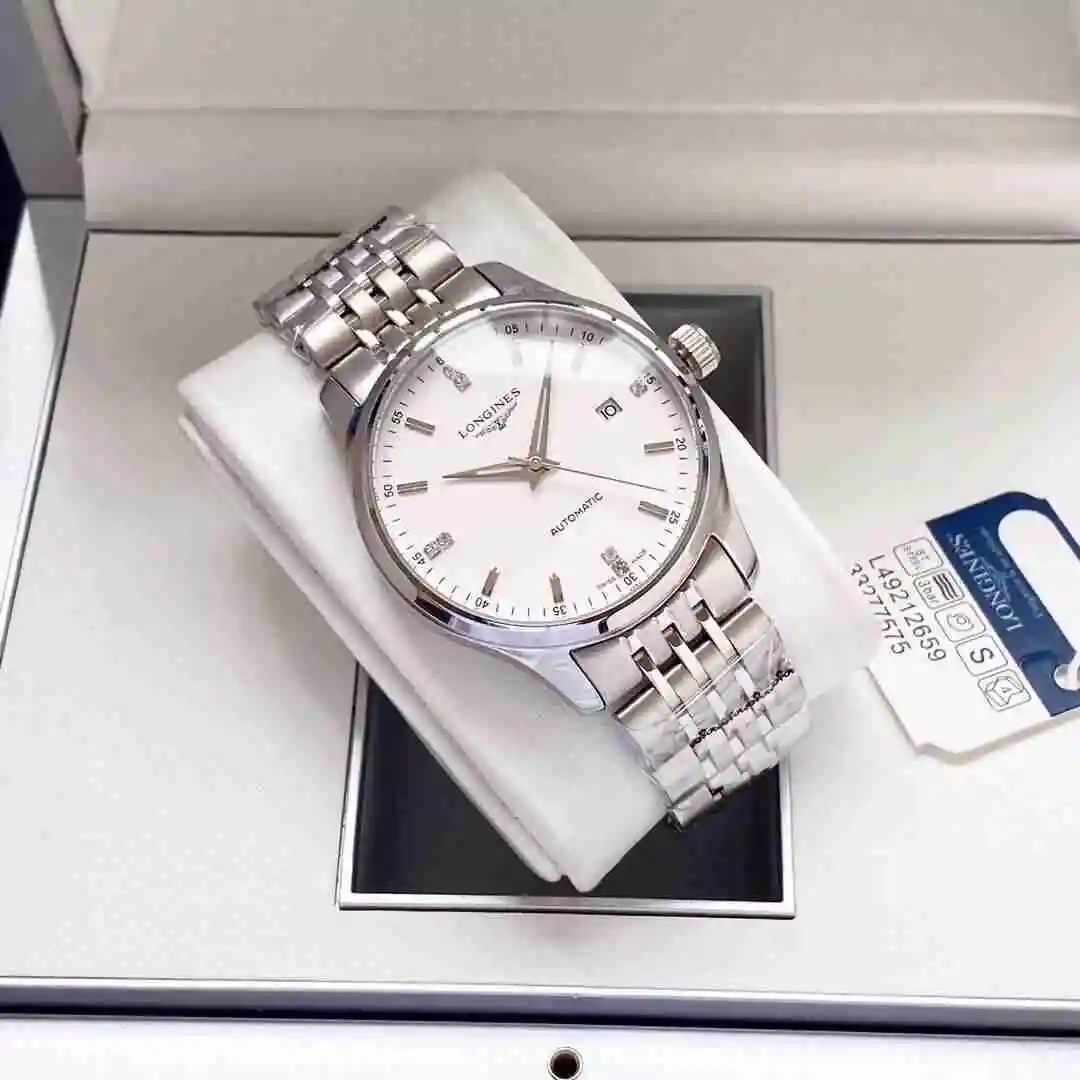 General Watches Longines Watch Men's Watch Paired with Original Fully Automatic Mechanical Movement Top Grade 316 Precision Steel Case with Mineral Super Strong Mirror Diameter 40mm KK04550 1 view 5