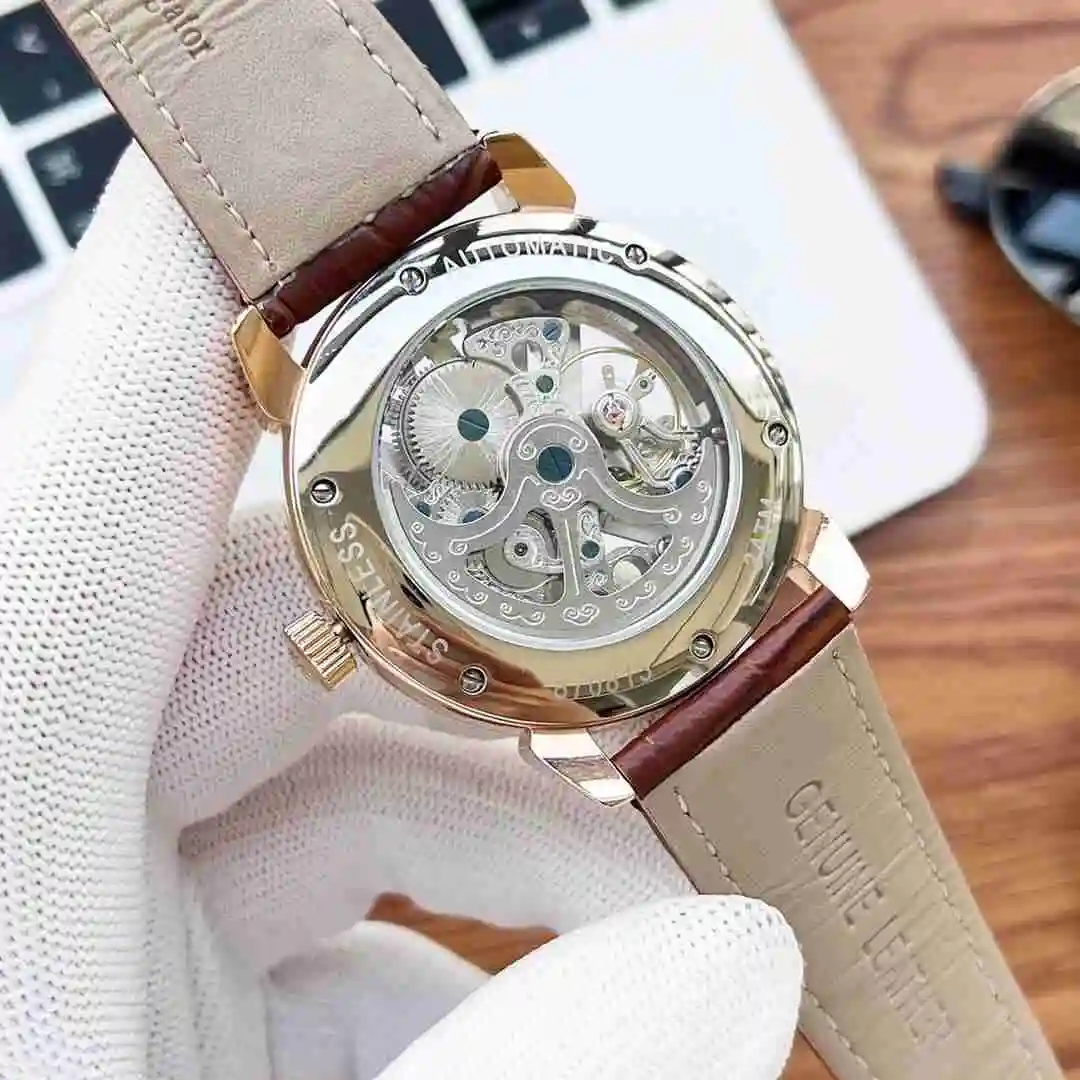 General Watches Vacheron Constantin Jiangshi Danton Watch Men's Watch Paired with Original Fully Automatic Mechanical Movement, Top Grade 316 Precision Steel Case with Mineral Super Strong Mirror Diameter 40mm KK04950 1 view 4
