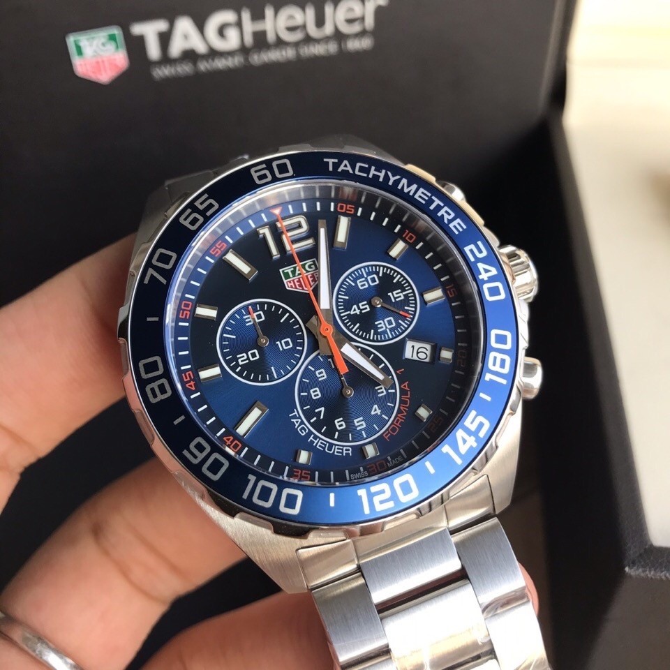 TAG Heuer Formula 1 Stainless Steel Quartz 43mm Watch view 1