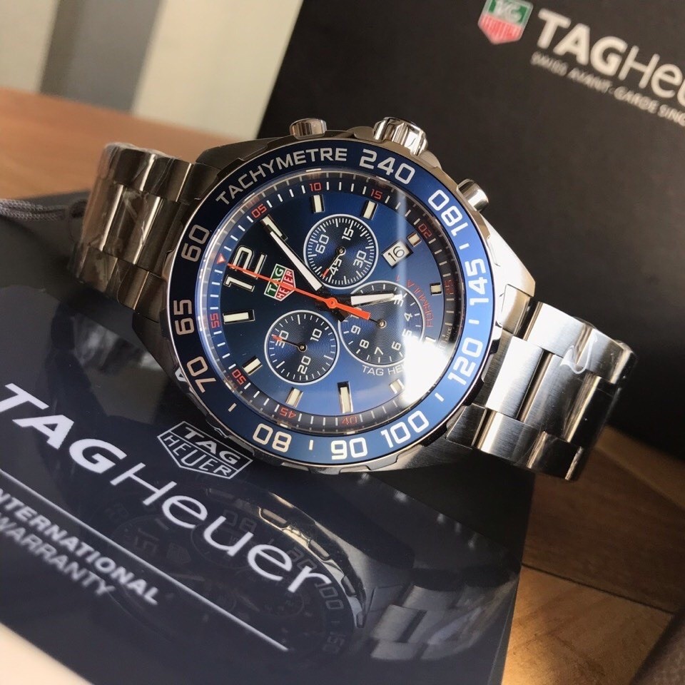 TAG Heuer Formula 1 Stainless Steel Quartz 43mm Watch view 5