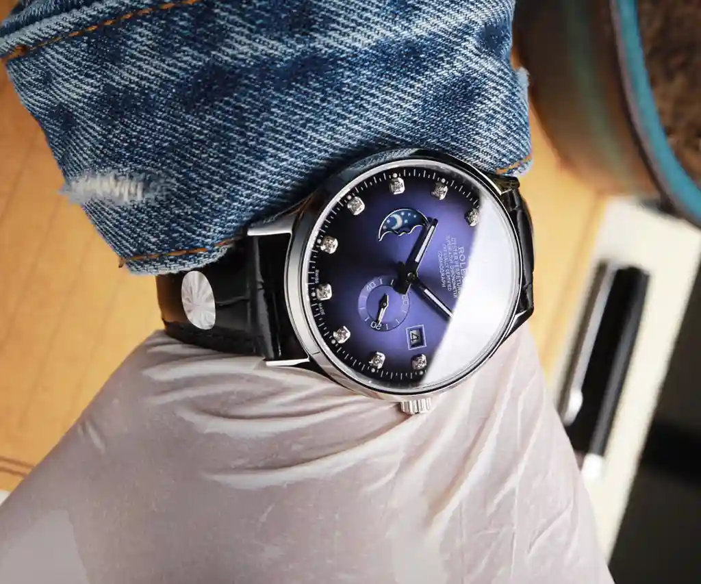 General Watches Rolex watches men's watch with original fully automatic mechanical movement top 316 stainless steel case strap mineral super mirror diameter 39mm KK06350 3 view 5