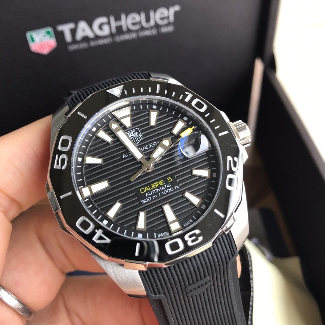 TAG Heuer Aquaracer Stainless Steel Automatic 41mm Watch view 1