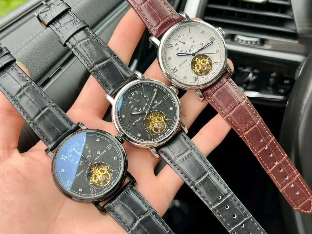 General Watches Watch, men's watch with original fully automatic mechanical movement, top-grade 316 stainless steel case and strap, mineral super mirror, diameter 42cm KK04750 view 3