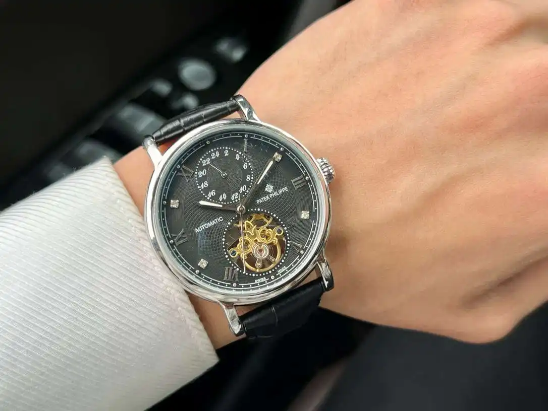 General Watches Watch, men's watch with original fully automatic mechanical movement, top-grade 316 stainless steel case and strap, mineral super mirror, diameter 42cm KK04750 view 4