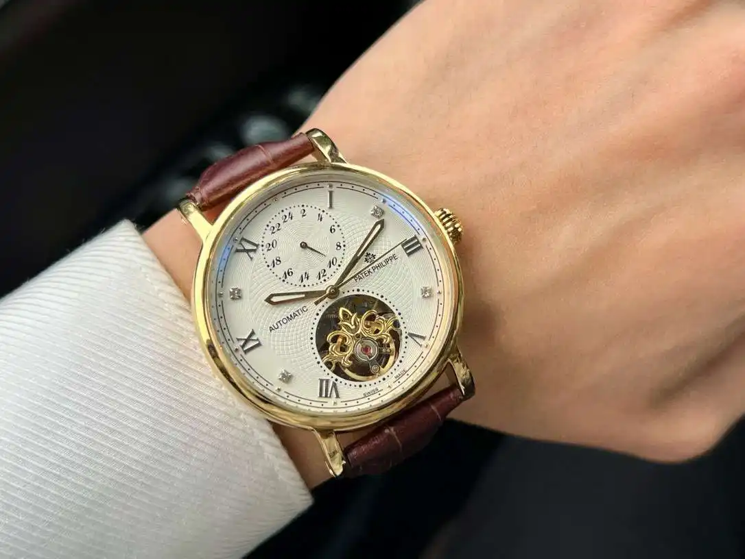 General Watches Watch, men's watch with original fully automatic mechanical movement, top-grade 316 stainless steel case and strap, mineral super mirror, diameter 42cm KK04750 view 5