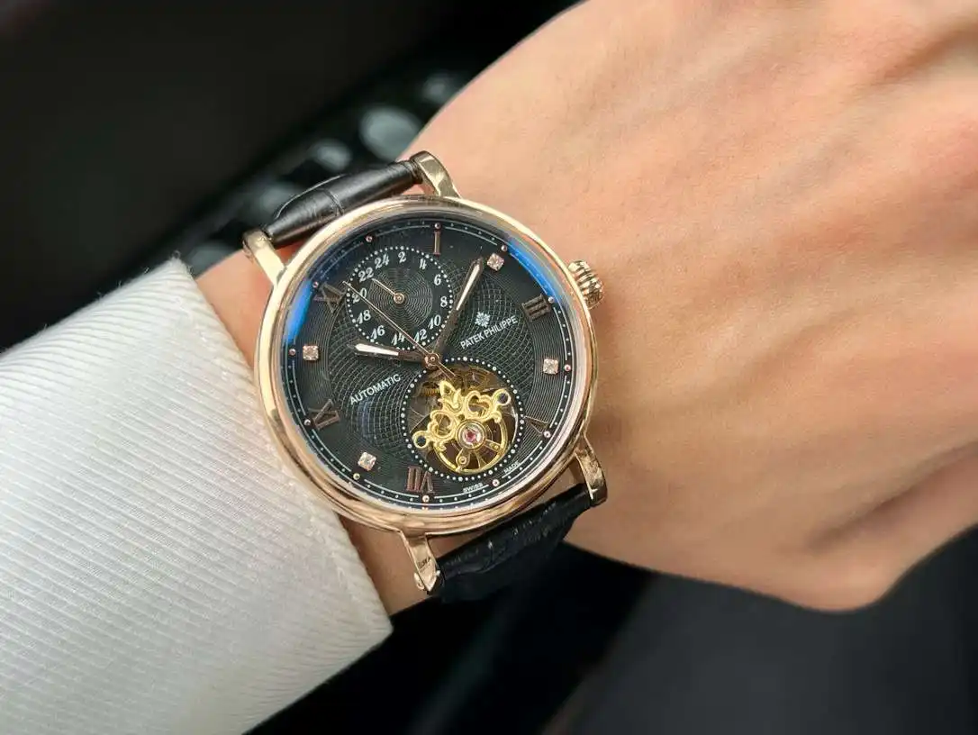 General Watches Watch, men's watch with original fully automatic mechanical movement, top-grade 316 stainless steel case and strap, mineral super mirror, diameter 42cm KK04750 view 6