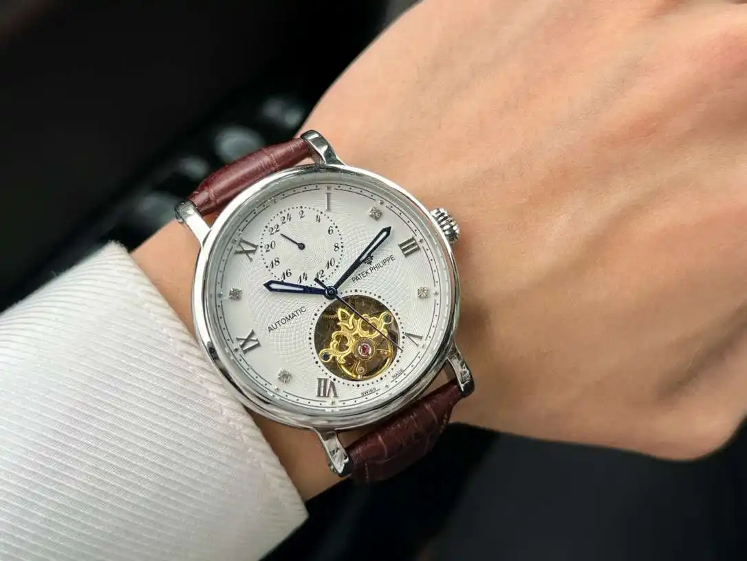 General Watches Watch, men's watch with original fully automatic mechanical movement, top-grade 316 stainless steel case and strap, mineral super mirror, diameter 42cm KK04750 view 9