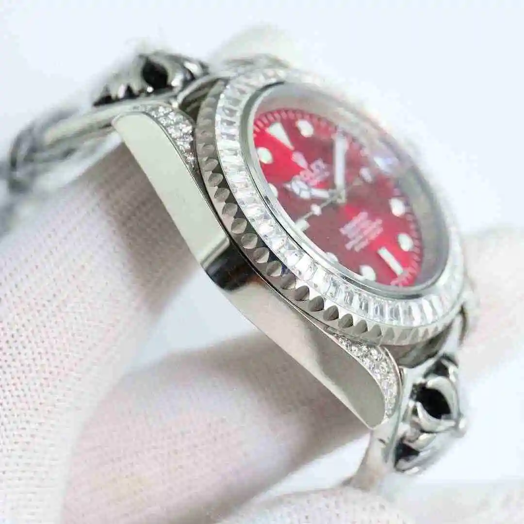 General Watches Rolex Watch Men's Watch Paired with Original Fully Automatic Mechanical Movement Top Grade 316 Precision Steel Case with Mineral Super Strong Mirror Diameter 43mm kk view 4