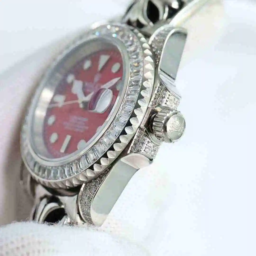 General Watches Rolex Watch Men's Watch Paired with Original Fully Automatic Mechanical Movement Top Grade 316 Precision Steel Case with Mineral Super Strong Mirror Diameter 43mm kk view 5