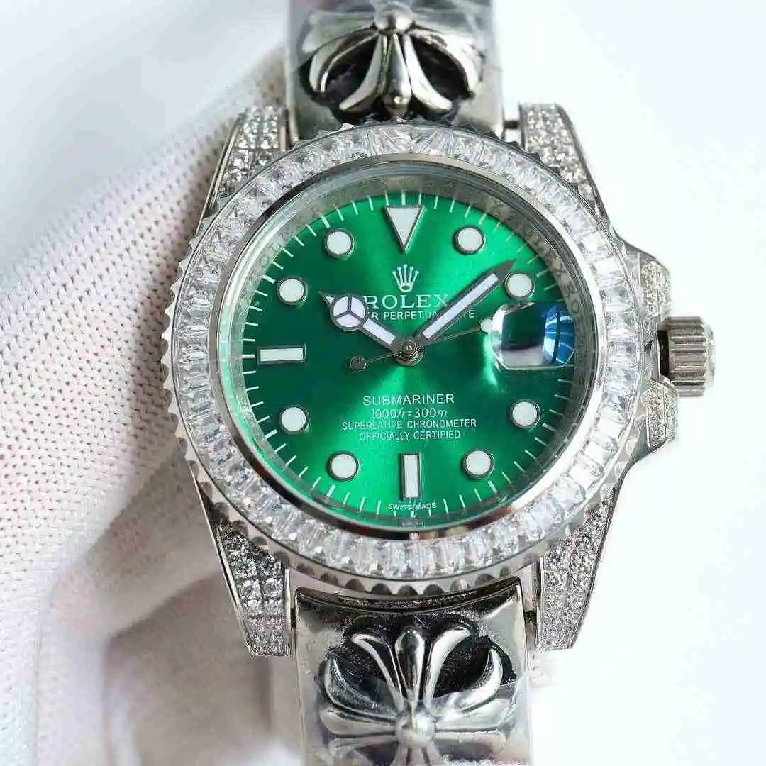General Watches Rolex Watch Men's Watch Paired with Original Fully Automatic Mechanical Movement Top Grade 316 Precision Steel Case with Mineral Super Strong Mirror Diameter 43mm kk view 7