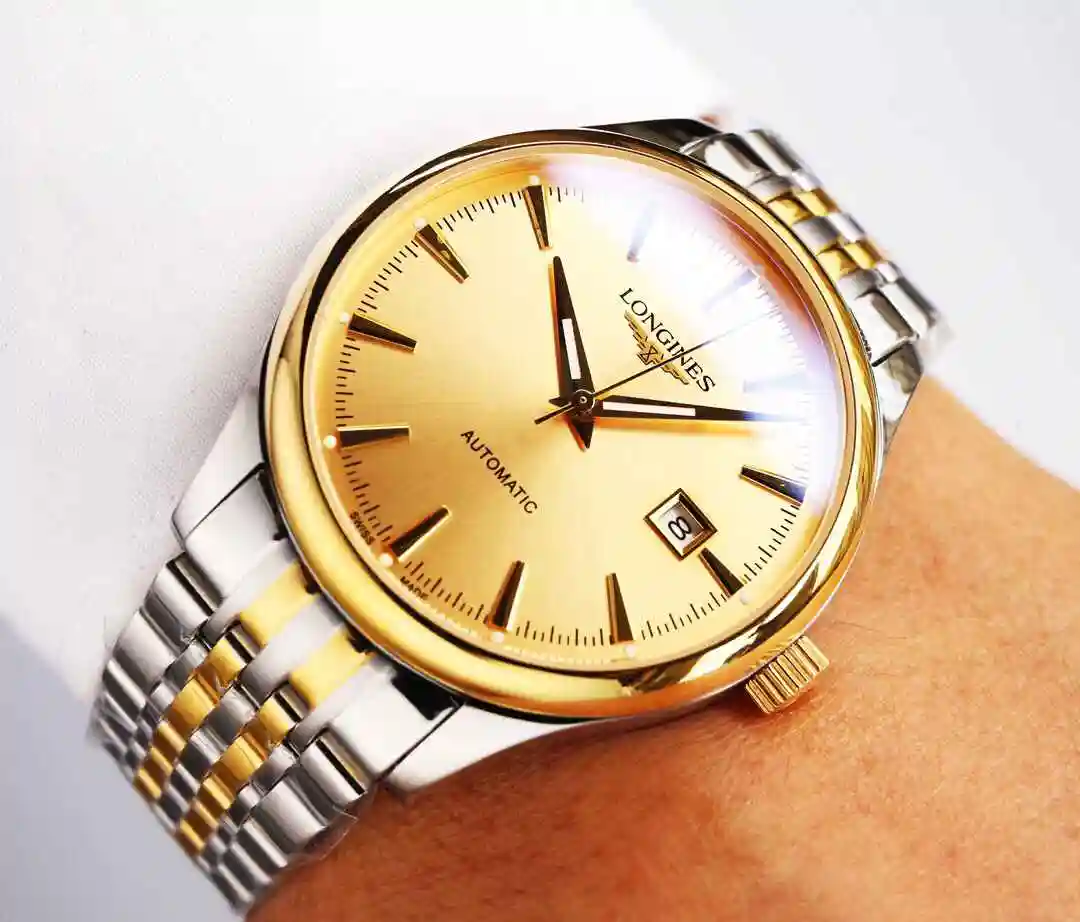 General Watches Longines Watch Men's Watch Paired with Original Fully Automatic Mechanical Movement Top Grade 316 Precision Steel Case with Mineral Super Strong Mirror Diameter 42mm KK05850 1 view 5