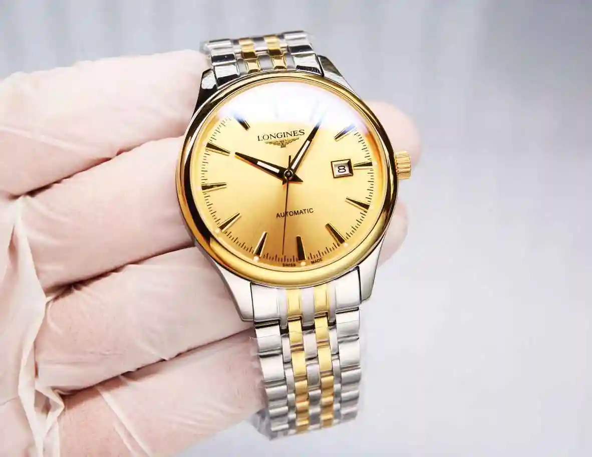 General Watches Longines Watch Men's Watch Paired with Original Fully Automatic Mechanical Movement Top Grade 316 Precision Steel Case with Mineral Super Strong Mirror Diameter 42mm KK05850 1 view 7