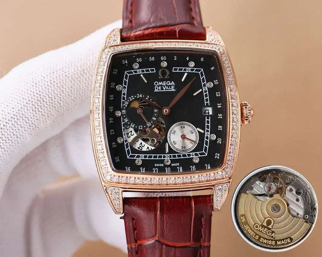General Watches Watch, men's watch with original fully automatic mechanical movement, top-grade 316 stainless steel case and strap, mineral super mirror, diameter 42cm KK07550 view 5