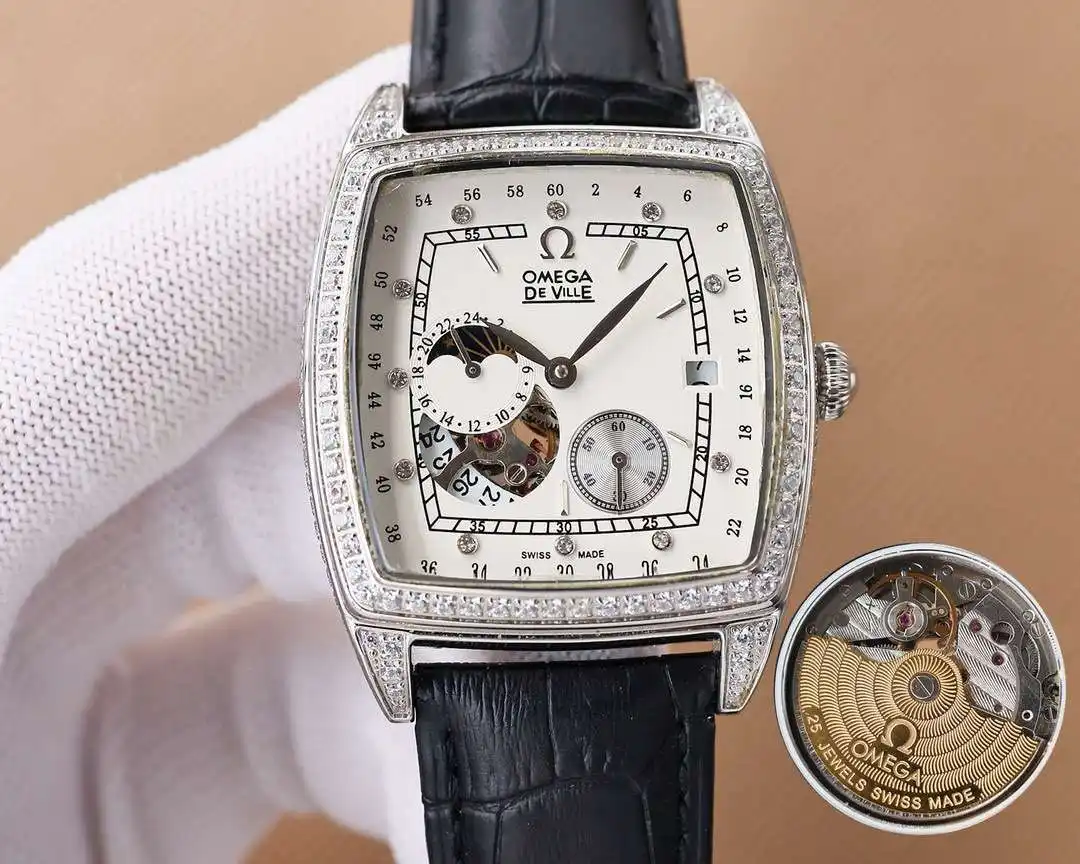 General Watches Watch, men's watch with original fully automatic mechanical movement, top-grade 316 stainless steel case and strap, mineral super mirror, diameter 42cm KK07550 view 6