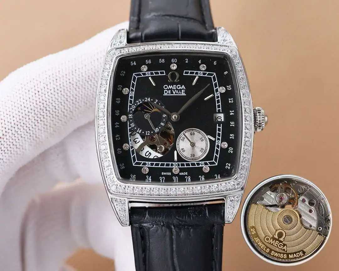 General Watches Watch, men's watch with original fully automatic mechanical movement, top-grade 316 stainless steel case and strap, mineral super mirror, diameter 42cm KK07550 view 7