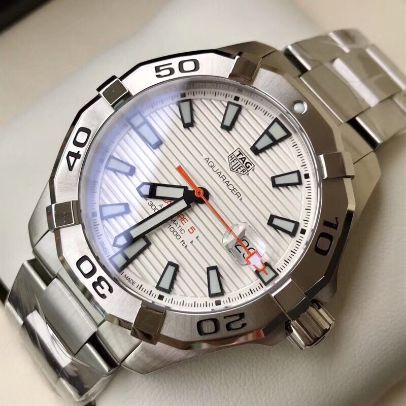 TAG Heuer Aquaracer Stainless Steel Automatic 43mm Watch view 2