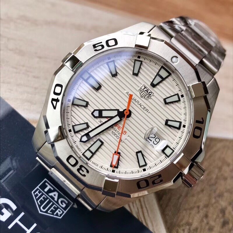 TAG Heuer Aquaracer Stainless Steel Automatic 43mm Watch view 3