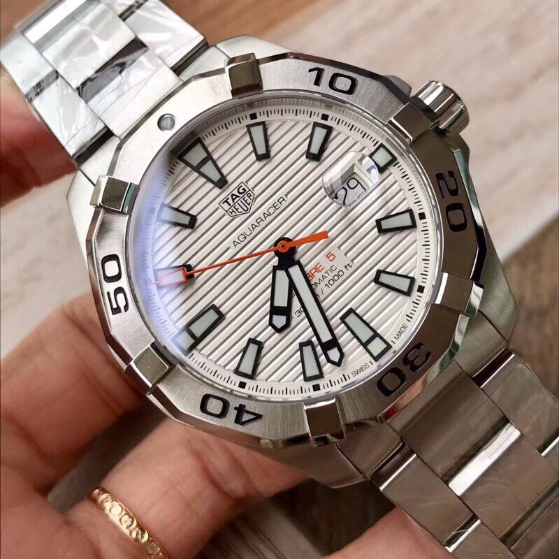 TAG Heuer Aquaracer Stainless Steel Automatic 43mm Watch view 4