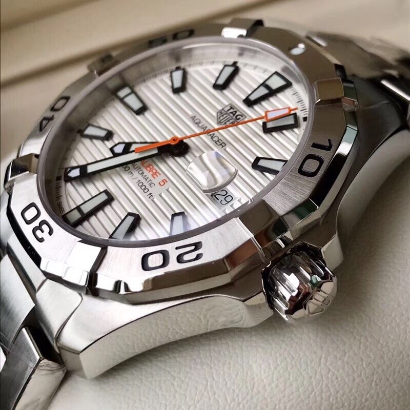 TAG Heuer Aquaracer Stainless Steel Automatic 43mm Watch view 6