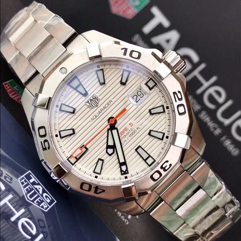 TAG Heuer Aquaracer Stainless Steel Automatic 43mm Watch view 7