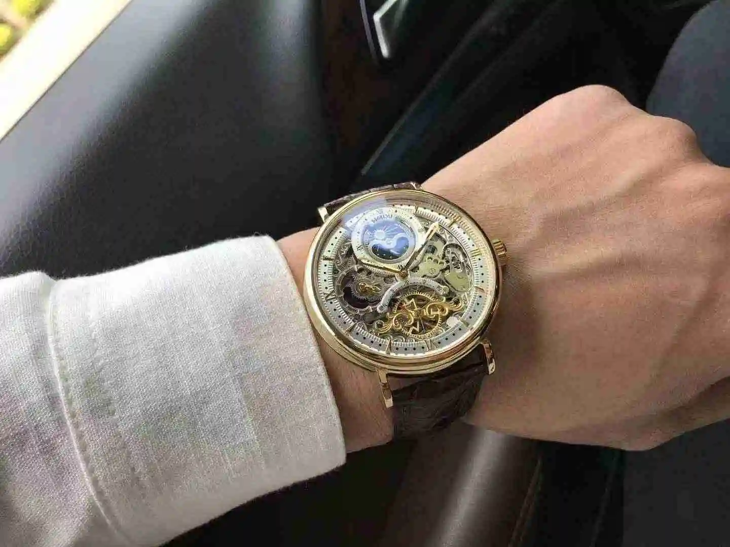 General Watches WADU White 370 Gold 390 Watch view 7
