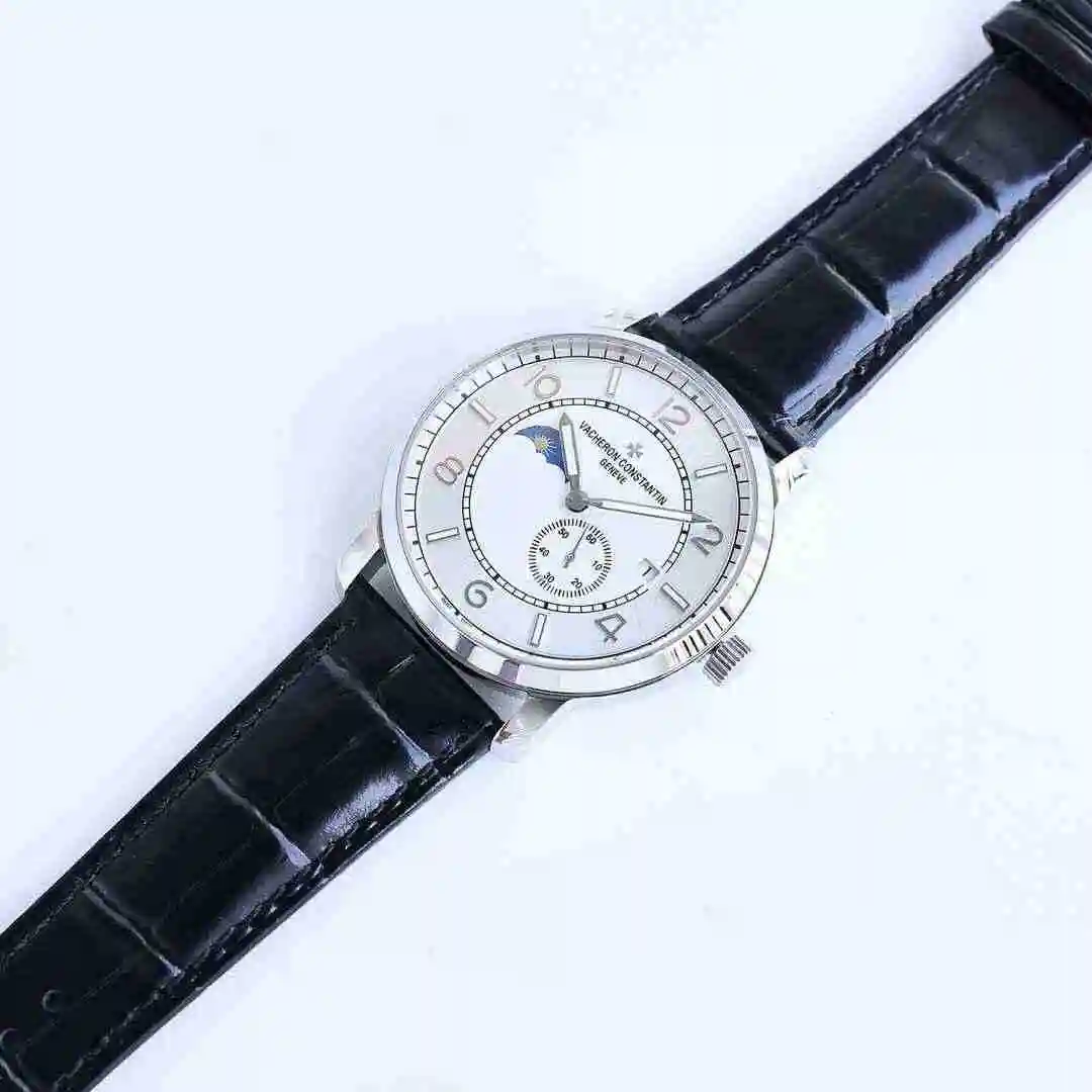 General Watches Vacheron Constantin Jiangshi Danton Watch Men's Watch Paired with Original Fully Automatic Mechanical Movement, Top Grade 316 Precision Steel Case with Mineral Super Strong Mirror Diameter 41mm kk07800 view 2