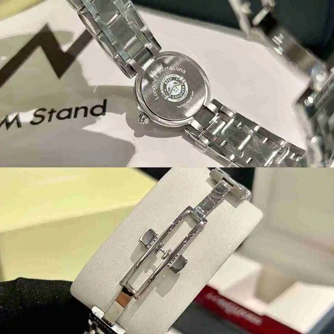 General Watches Longines Watch Women's Watch Paired with Original Fully Automatic Mechanical Movement Top grade 316 Precision Steel Case with Mineral Super Strong Mirror Diameter 26mm KK03650 view 2