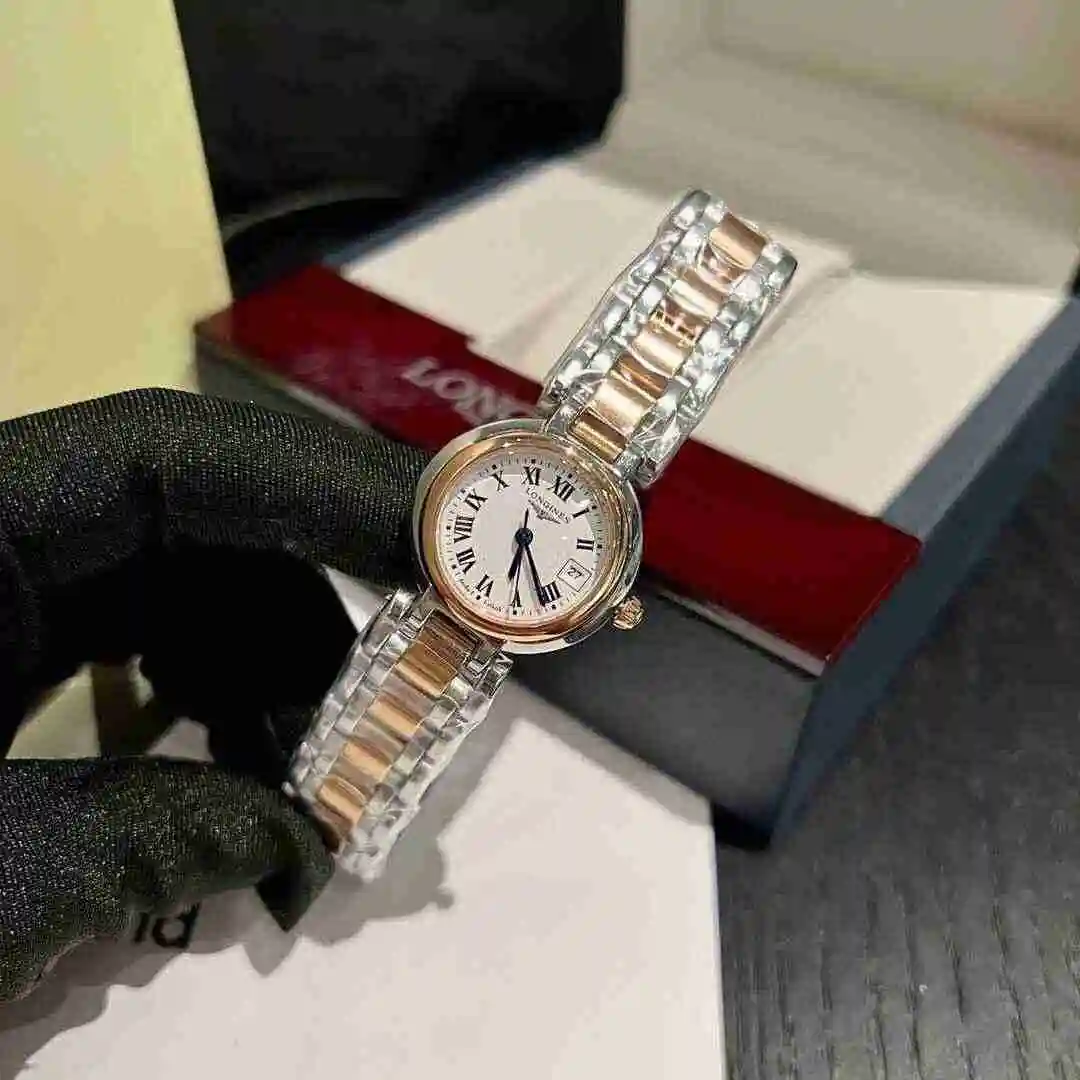 General Watches Longines Watch Women's Watch Paired with Original Fully Automatic Mechanical Movement Top grade 316 Precision Steel Case with Mineral Super Strong Mirror Diameter 26mm KK03650 view 5