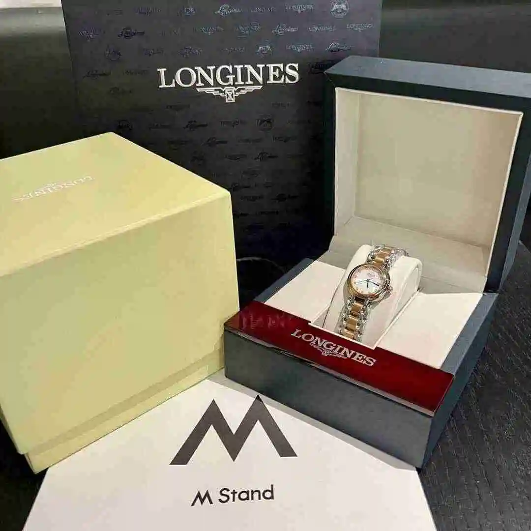 General Watches Longines Watch Women's Watch Paired with Original Fully Automatic Mechanical Movement Top grade 316 Precision Steel Case with Mineral Super Strong Mirror Diameter 26mm KK03650 view 6