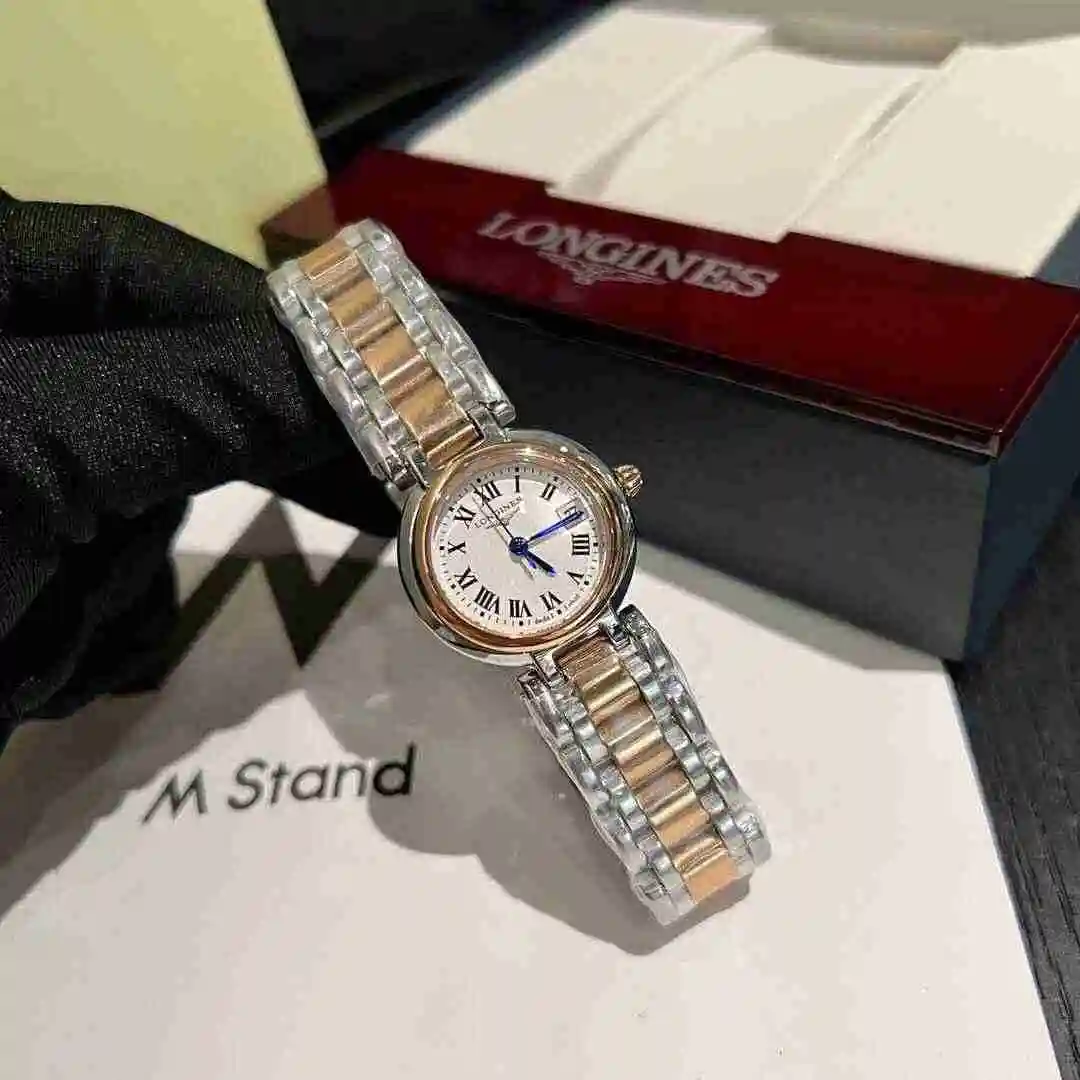 General Watches Longines Watch Women's Watch Paired with Original Fully Automatic Mechanical Movement Top grade 316 Precision Steel Case with Mineral Super Strong Mirror Diameter 26mm KK03650 view 8