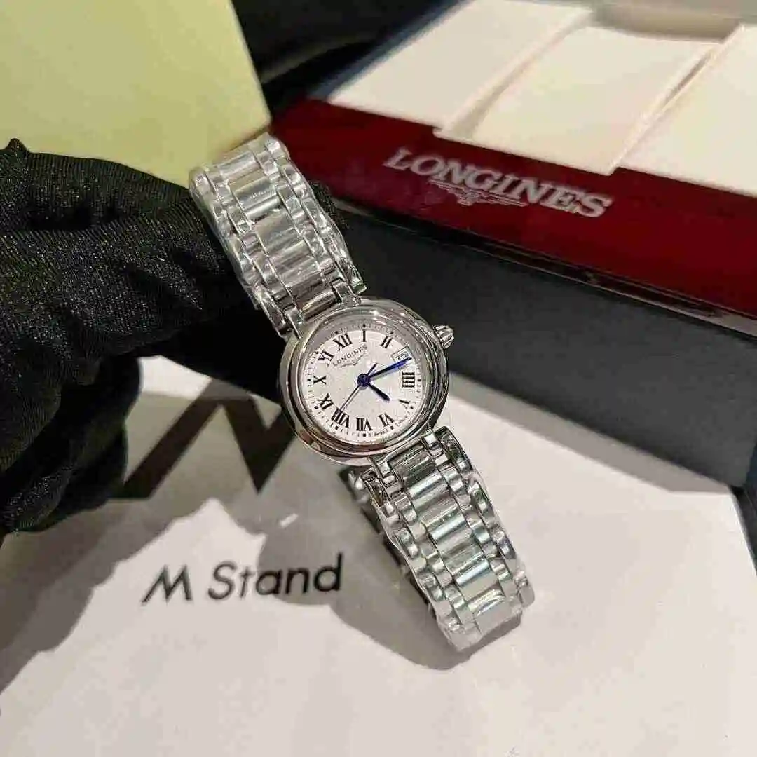 General Watches Longines Watch Women's Watch Paired with Original Fully Automatic Mechanical Movement Top grade 316 Precision Steel Case with Mineral Super Strong Mirror Diameter 26mm KK03650 view 9