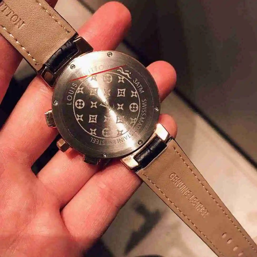 General Watches LV watch for men with original fully automatic mechanical movement, top grade 316 precision steel case with mineral super strong mirror diameter 41mm KK06250 view 2