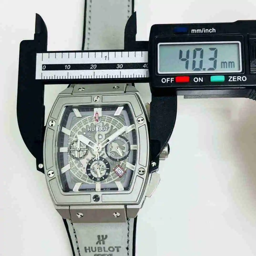 General Watches HUBLOT UBO Watch Men's Watch Paired with Original Fully Automatic Mechanical Movement Top Grade 316 Precision Steel Case with Mineral Super Strong Mirror Diameter 42mm KK04050 view 6