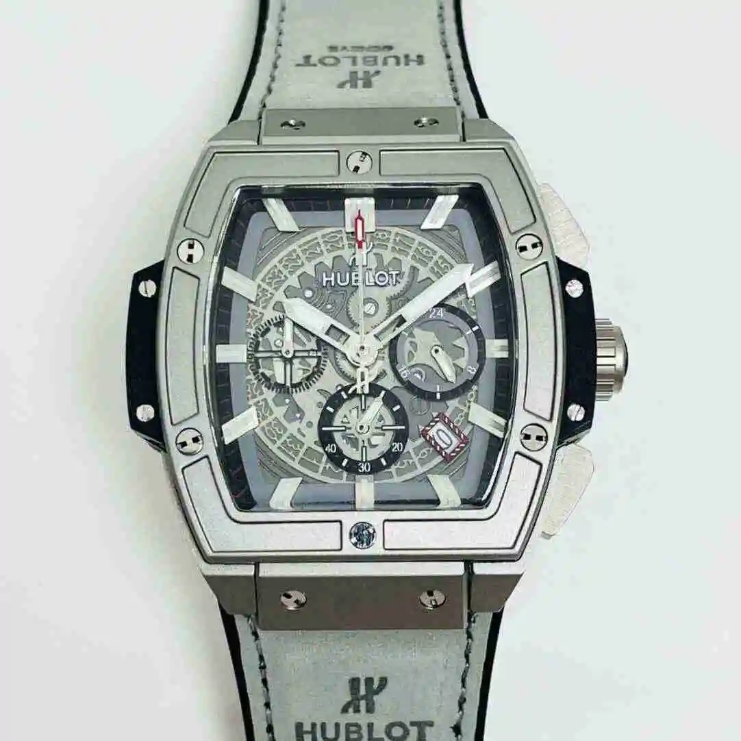 General Watches HUBLOT UBO Watch Men's Watch Paired with Original Fully Automatic Mechanical Movement Top Grade 316 Precision Steel Case with Mineral Super Strong Mirror Diameter 42mm KK04050 view 7