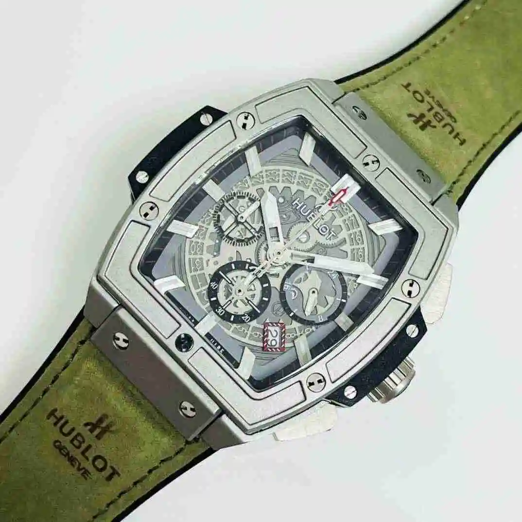 General Watches HUBLOT UBO Watch Men's Watch Paired with Original Fully Automatic Mechanical Movement Top Grade 316 Precision Steel Case with Mineral Super Strong Mirror Diameter 42mm KK04050 view 8