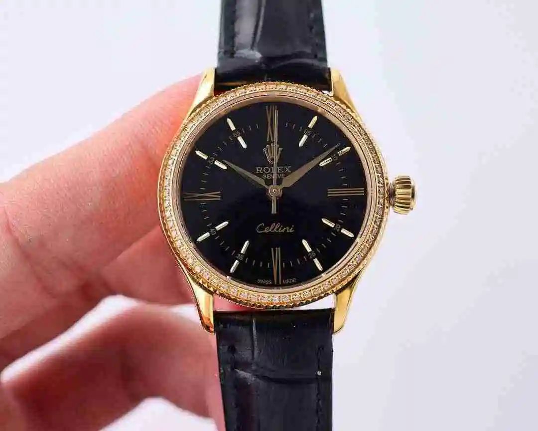 General Watches Rolex Watch Women's Watch Paired with Original Fully Automatic Mechanical Movement Top grade 316 Precision Steel Case with Mineral Super Strong Mirror Diameter 32mm kk010500 view 6