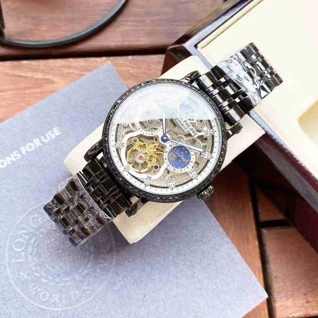 General Watches Patek Philippe Watch Men's Watch Paired with Original Fully Automatic Mechanical Movement Top Grade 316 Precision Steel Case Case with Mineral Super Strong Mirror Diameter 42mm KK05250 1 view 3